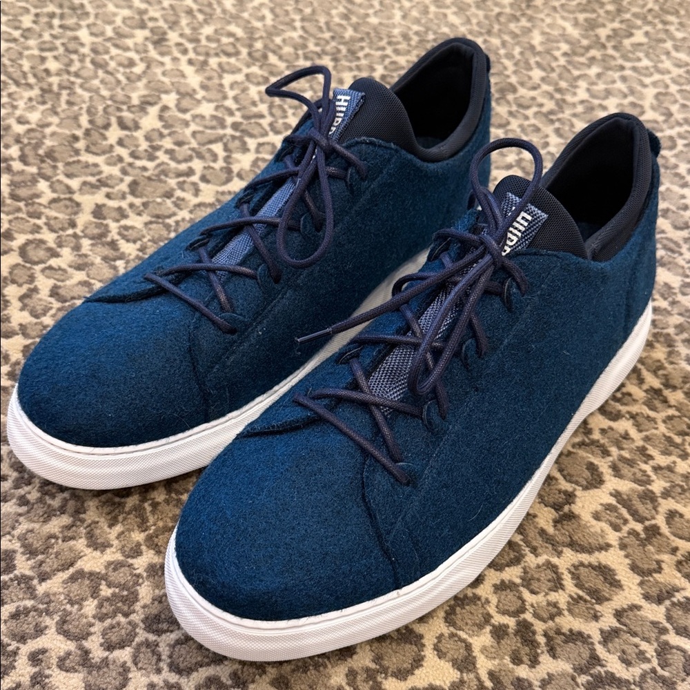 Men's Samuel Hubbard Flight Sneaker 13 Low-Top Dark Navy LN LOOK